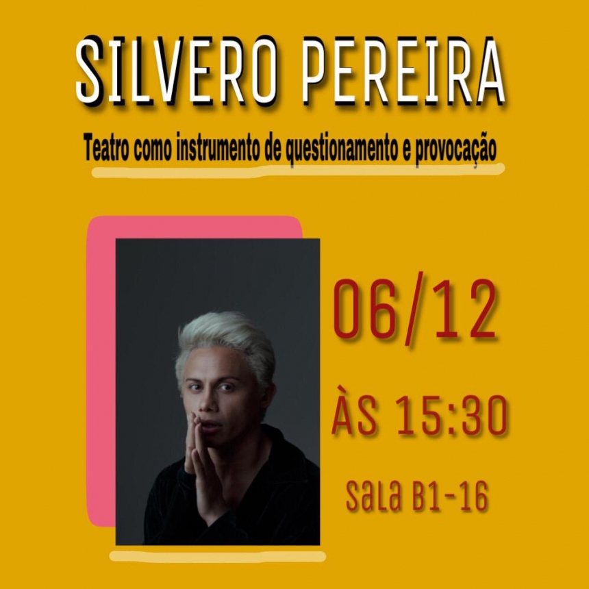 Silvero Pereira: "Teatro como instrumento de questionamento e provocação"