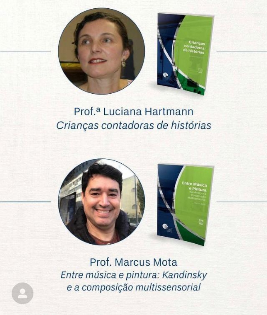 Lançamento de livros Profs. Marcus Mota e Luciana Hartmann