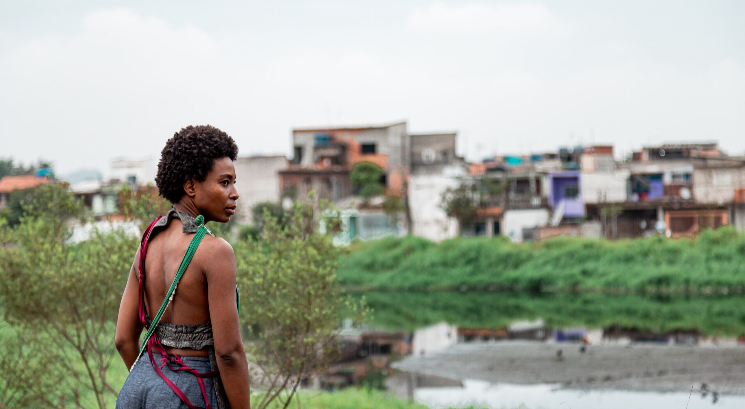 Videodança "Corredeira" (2021): Concepção, atuação e codireção: Kanzelumuka - Foto: Noeli Nájera